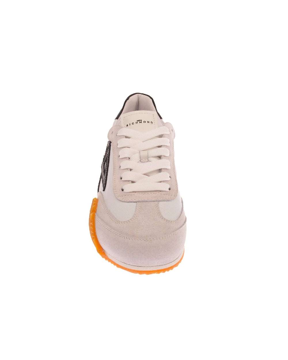 John Richmond Sneakers Tricolor Con Logo "JR" Laterale