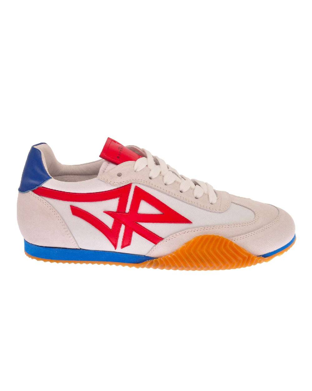 John Richmond Sneakers Tricolor Con Logo JR Laterale