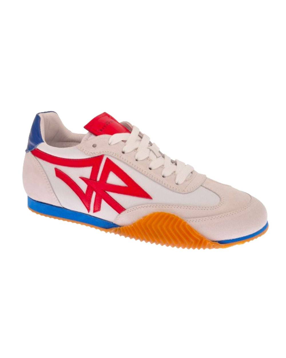John Richmond Sneakers tricolor con logo JR laterale