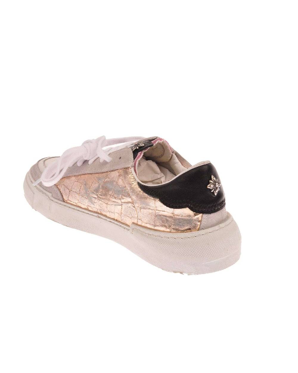 John Richmond Sneakers Tricolor Con Stampa Laterale