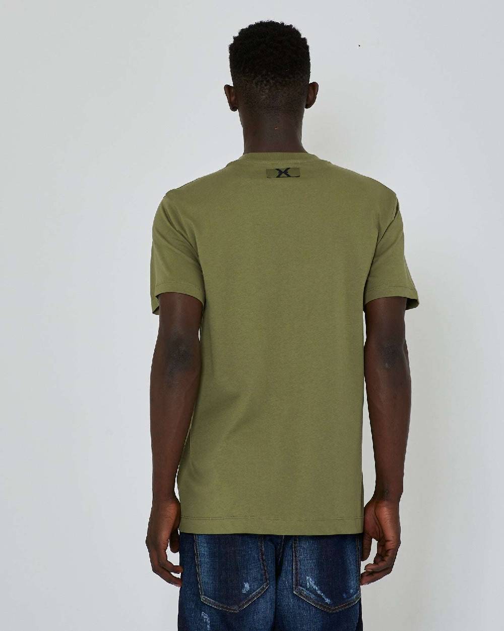 John Richmond T-shirt Con Logo A Contrasto Sul Davanti