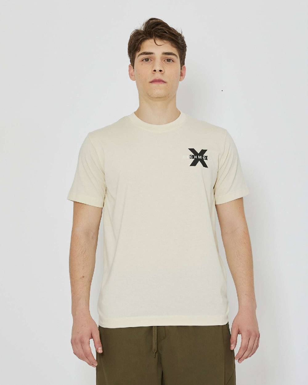 John Richmond T-shirt Con Logo Ricamato Sul Davanti