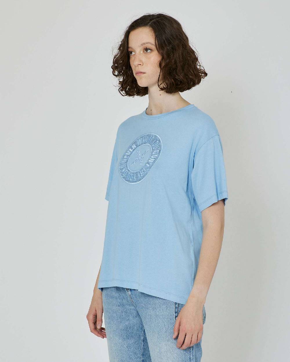 John Richmond T-shirt Con Logo Ricamato Sul Davanti