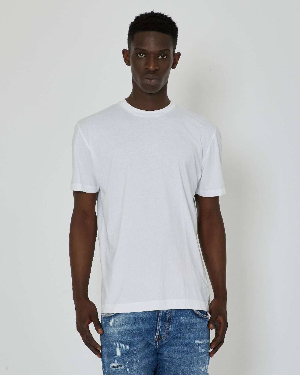 John Richmond T-shirt Con Stampa Applicata Sul Retro