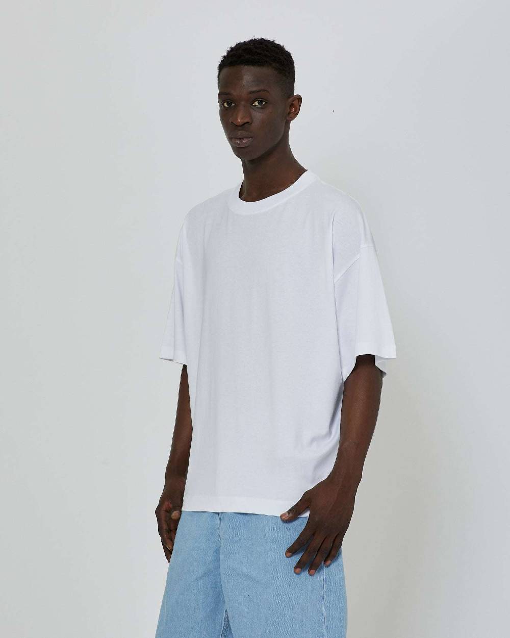 John Richmond T-shirt Over Con Stampa Ricamata Sul Retro