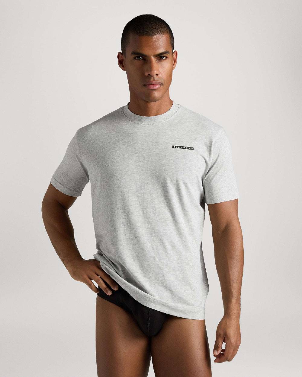 Richmondunderwear T-shirt Regular Con Logo A Contrasto