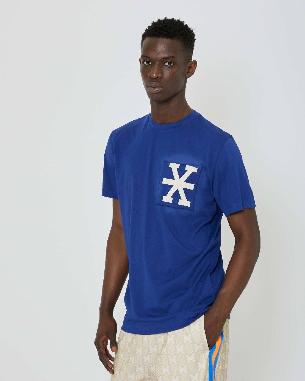 John Richmond T-shirt Regular Con Logo Applicato Sul Davanti