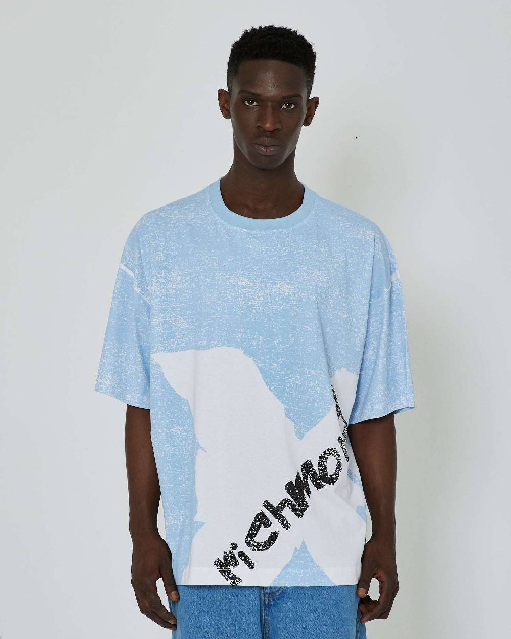 John Richmond T-shirt Regular Con Stampa Sul Davanti