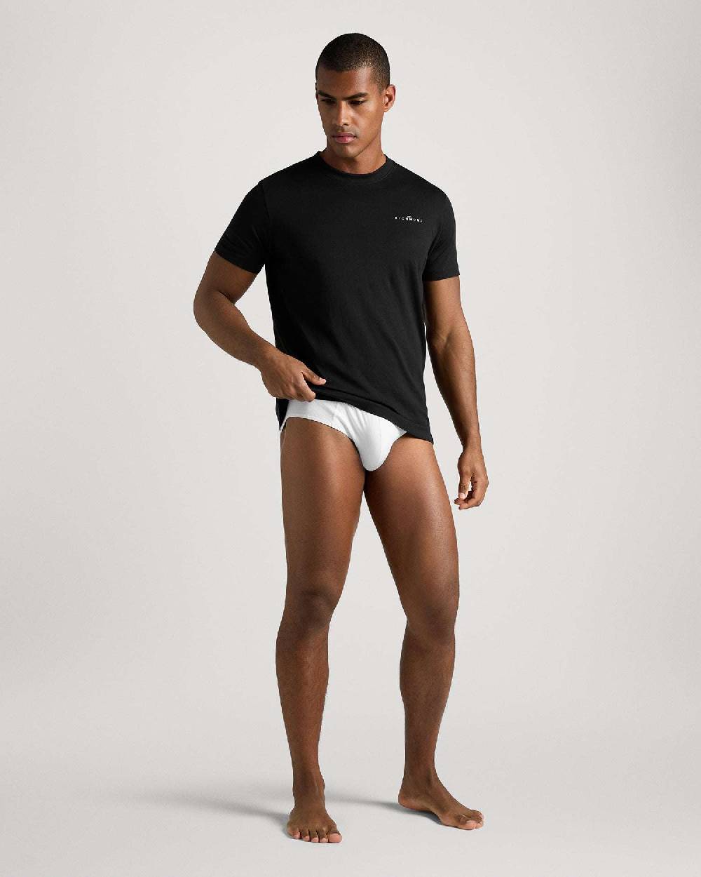 Richmondunderwear T-shirt Regular In Cotone Traspirante