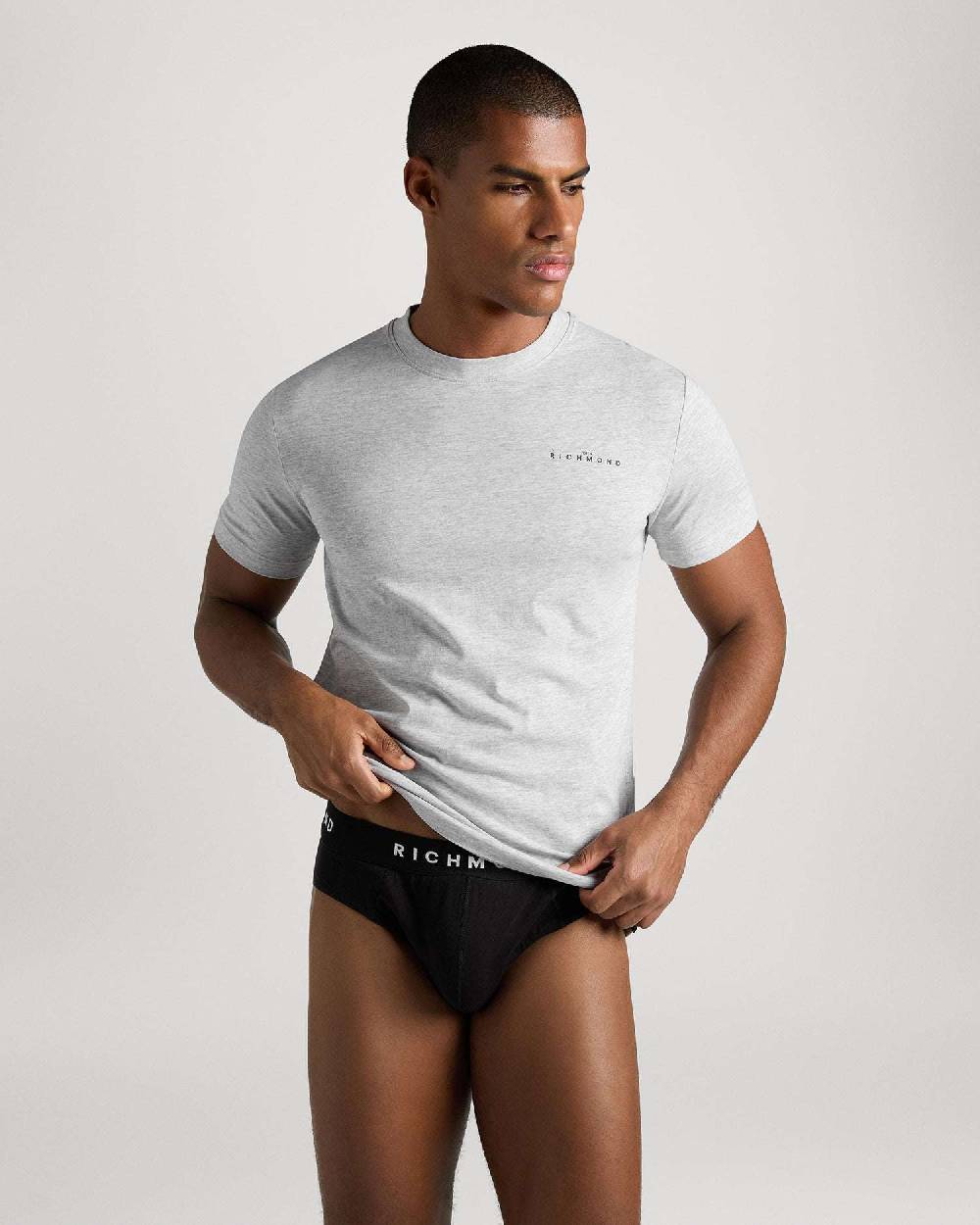 Richmondunderwear T-shirt Regular In Cotone Traspirante
