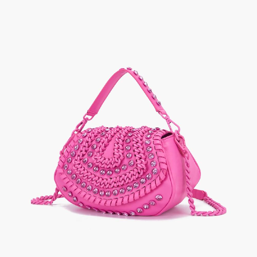 La Carrie BORSA A MANO ANDROMEDA FUXIA