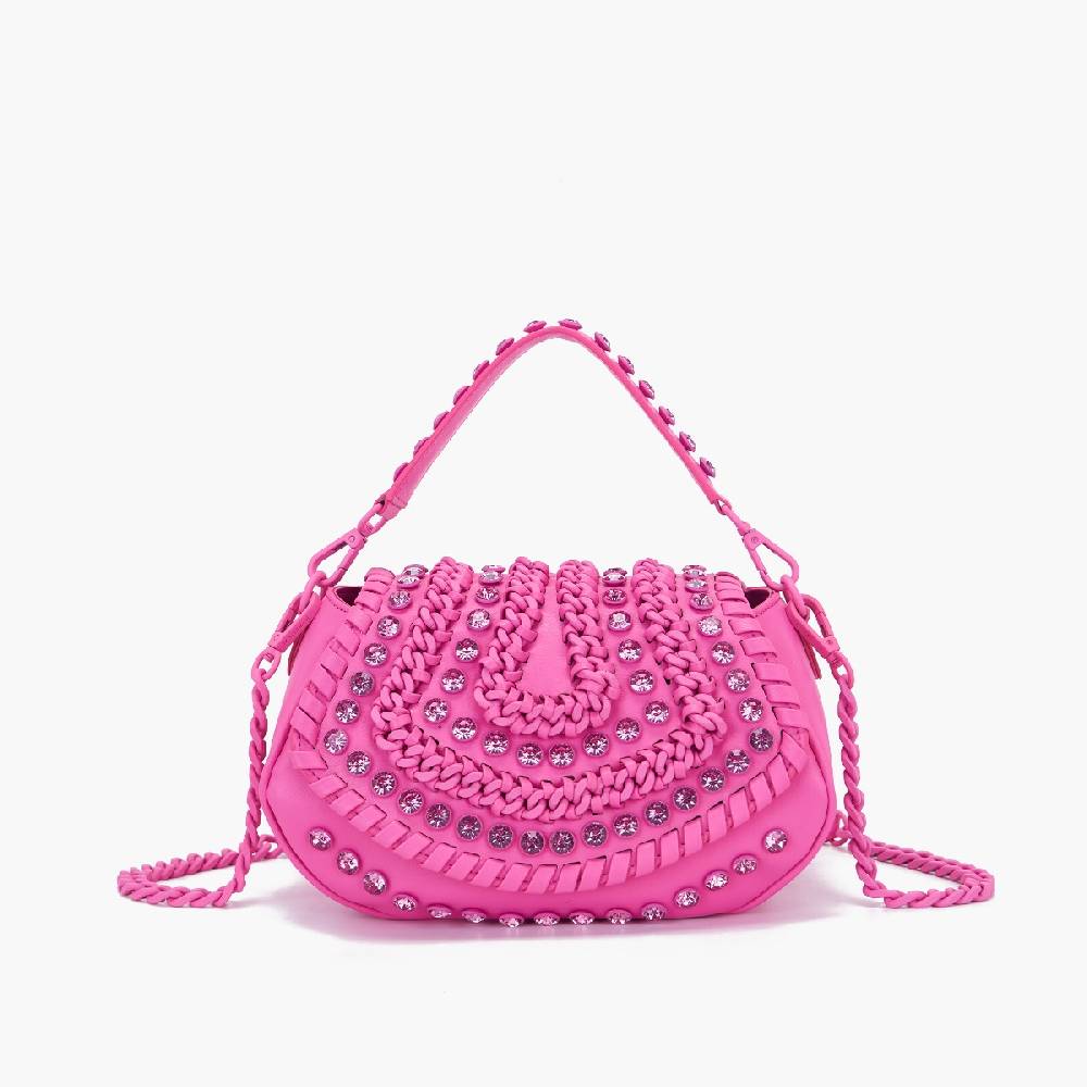 La Carrie BORSA A MANO ANDROMEDA FUXIA