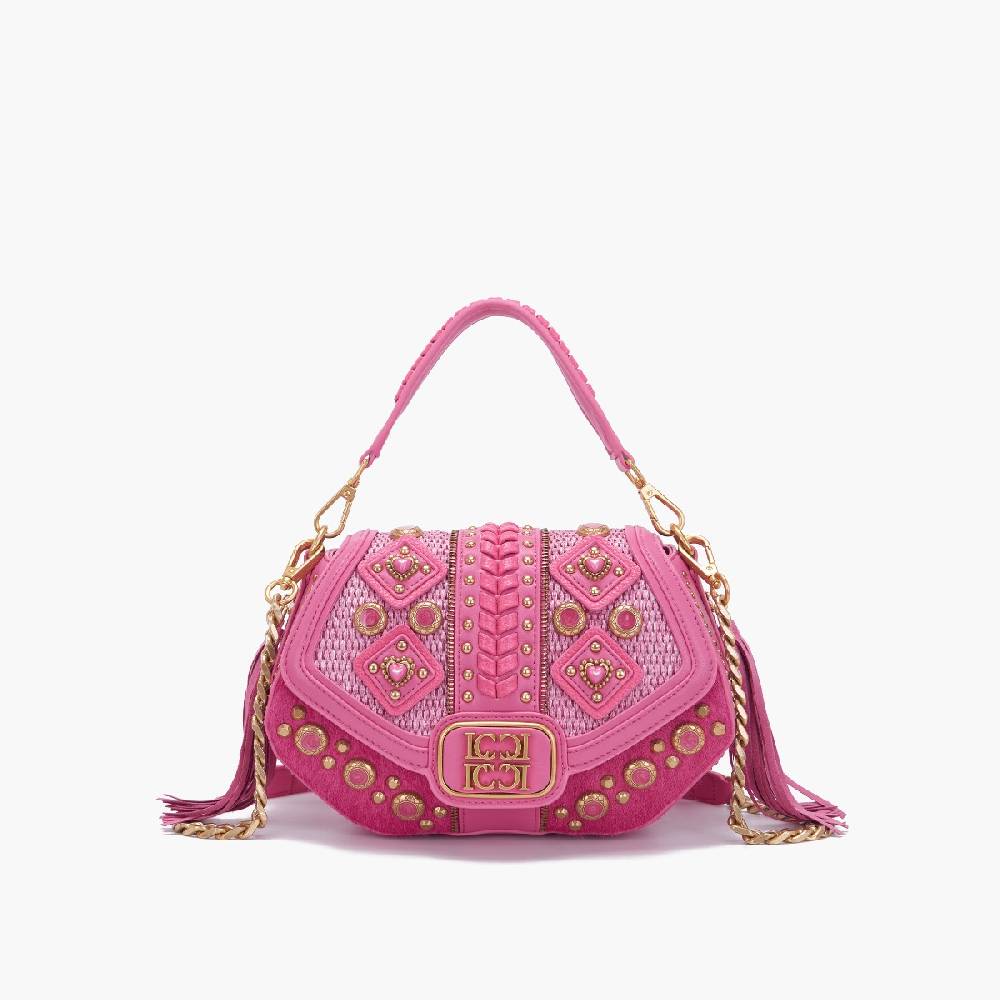 La Carrie BORSA A MANO FICUS FUXIA