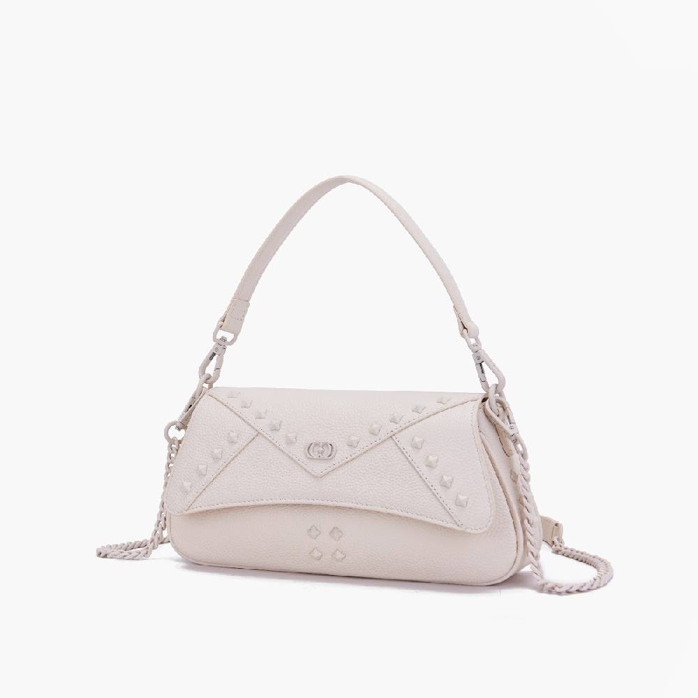 La Carrie BORSA A MANO FRIVOLOUS IVORY