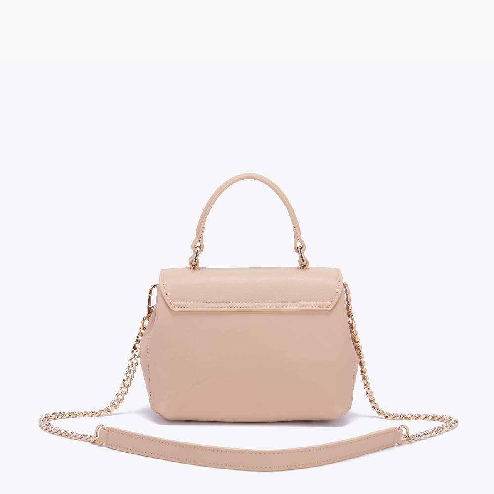 La Carrie BORSA A MANO LOGO CAPPUCCINO