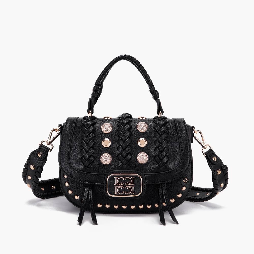 La Carrie BORSA A MANO LUMINESCENCE NERA