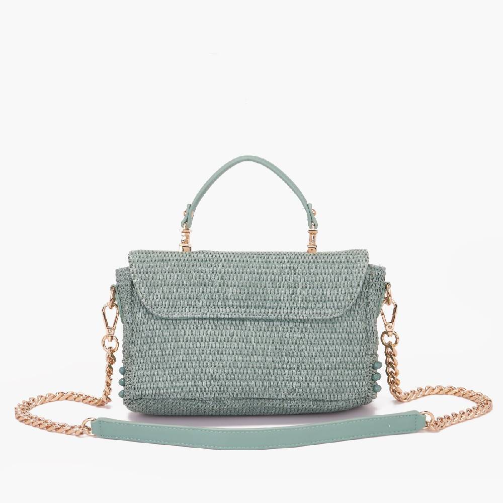 La Carrie BORSA A MANO MALIBU GREEN