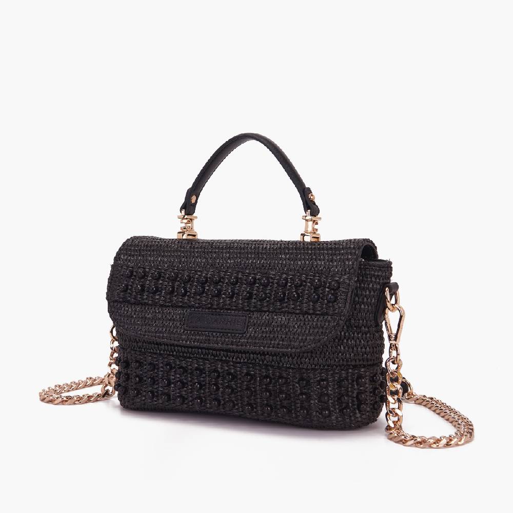 La Carrie BORSA A MANO MALIBU NERA