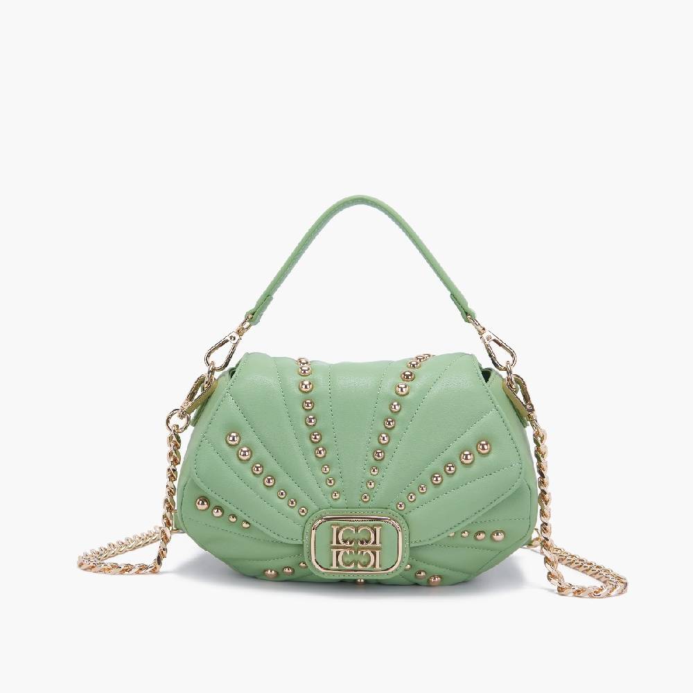 La Carrie BORSA A MANO OYSTER PISTACCHIO