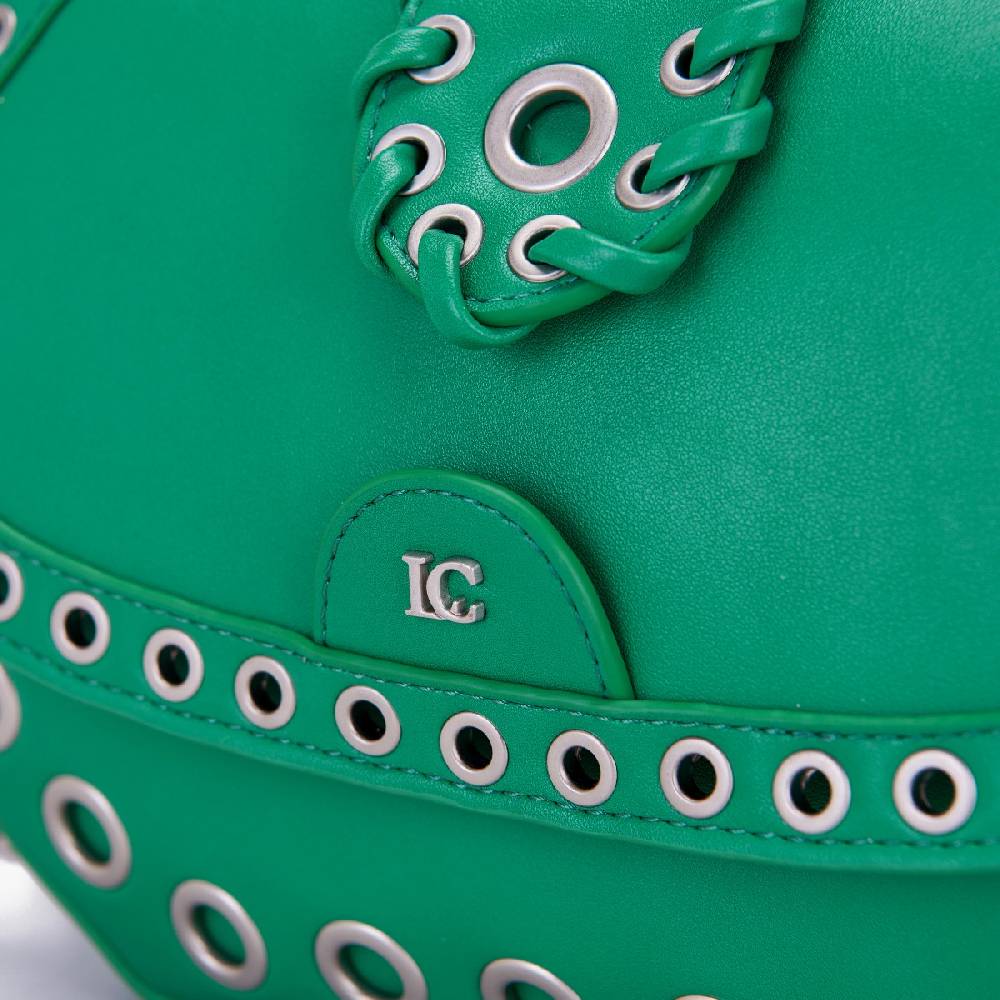 La Carrie BORSA A MANO ROCK DARK GREEN