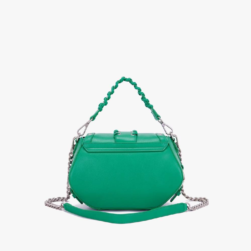 La Carrie BORSA A MANO ROCK DARK GREEN