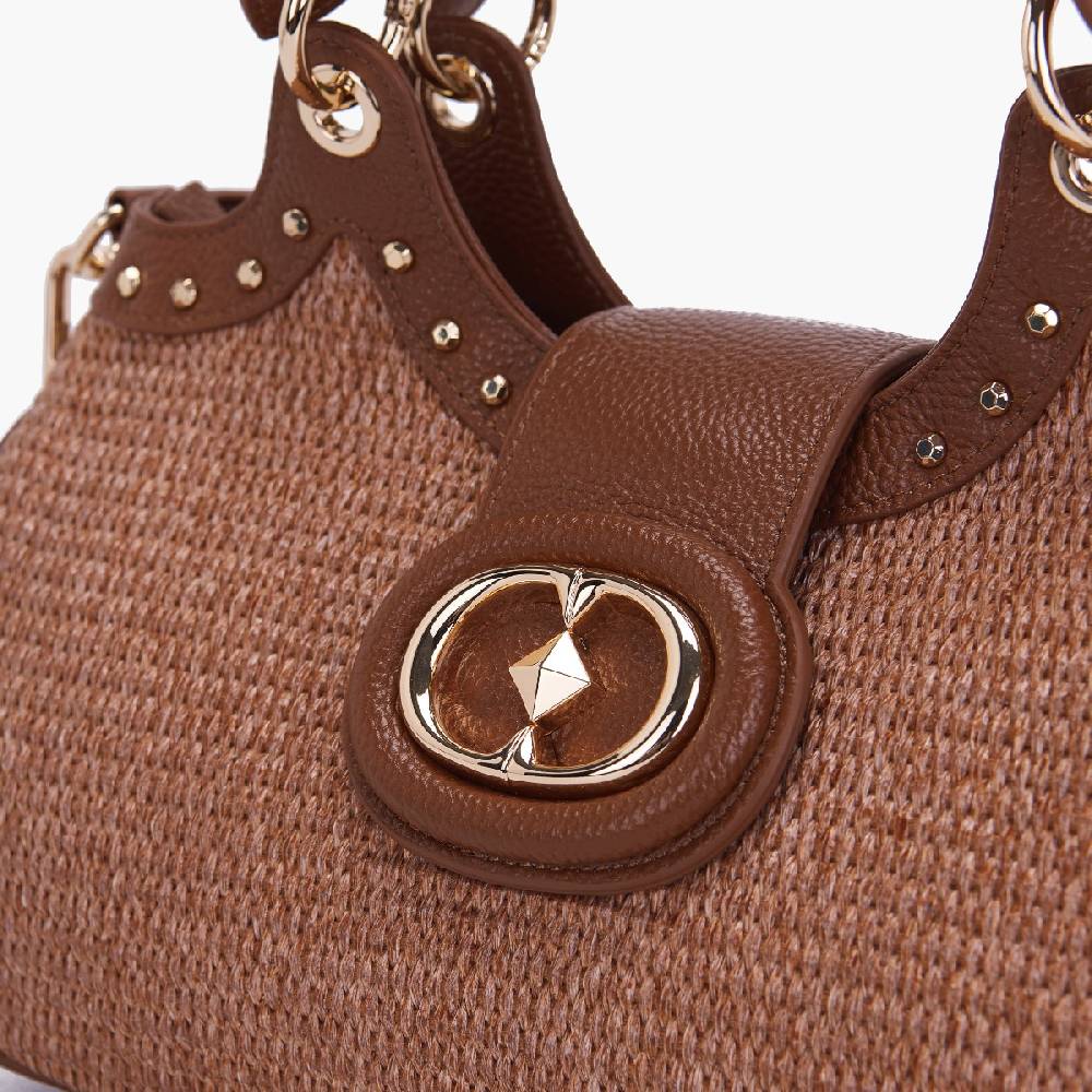 La Carrie BORSA A MANO ROMANTIC BRANDY