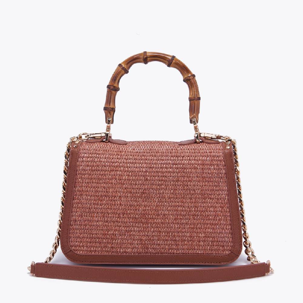 La Carrie BORSA A MANO ROMANTIC BRANDY