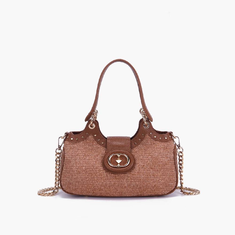 La Carrie BORSA A MANO ROMANTIC BRANDY