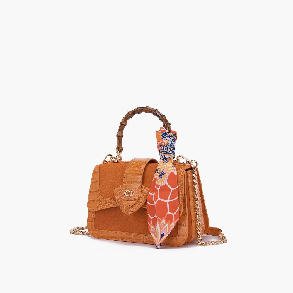 La Carrie BORSA A MANO TEMPEST ARANCIONE