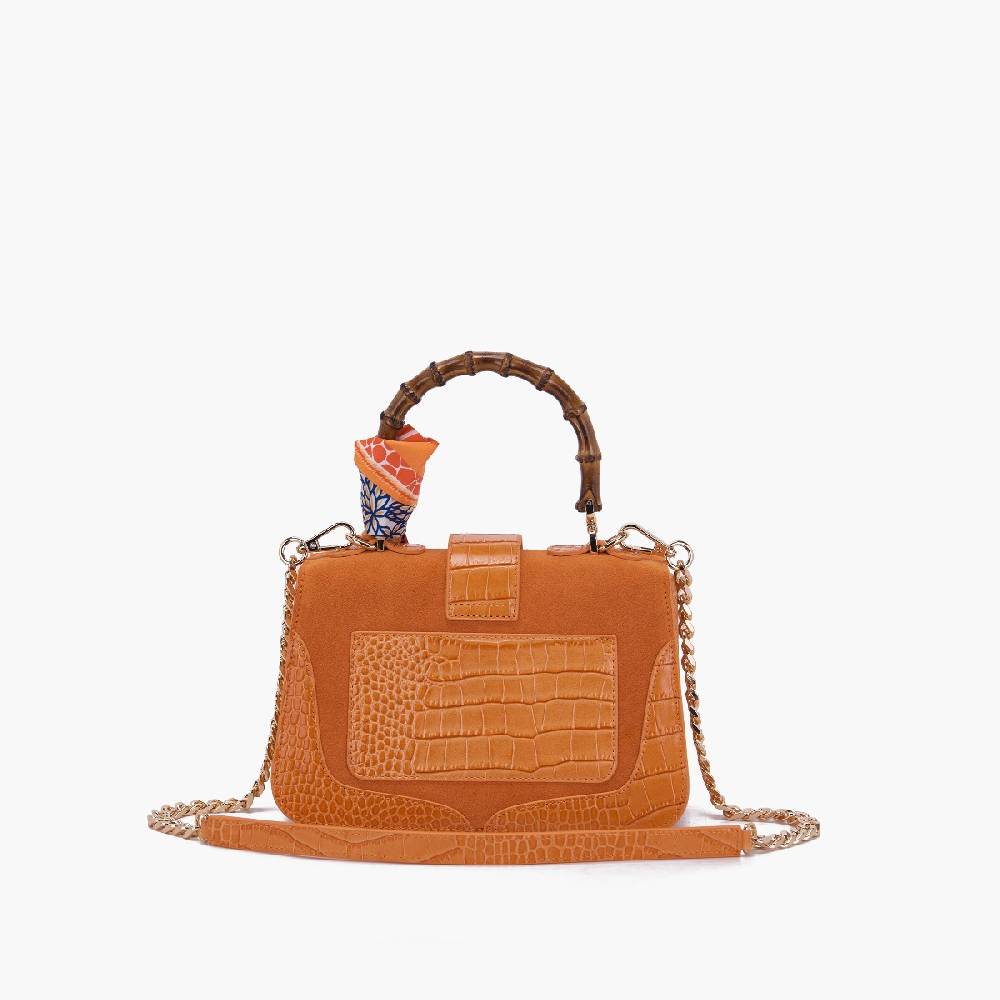 La Carrie BORSA A MANO TEMPEST ARANCIONE