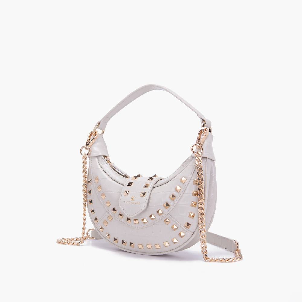 La Carrie BORSA A MANO THUNDER IVORY