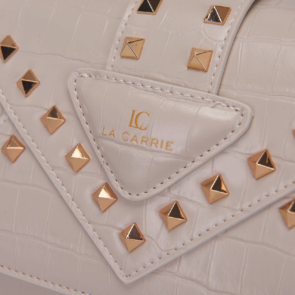 La Carrie BORSA A MANO THUNDER IVORY