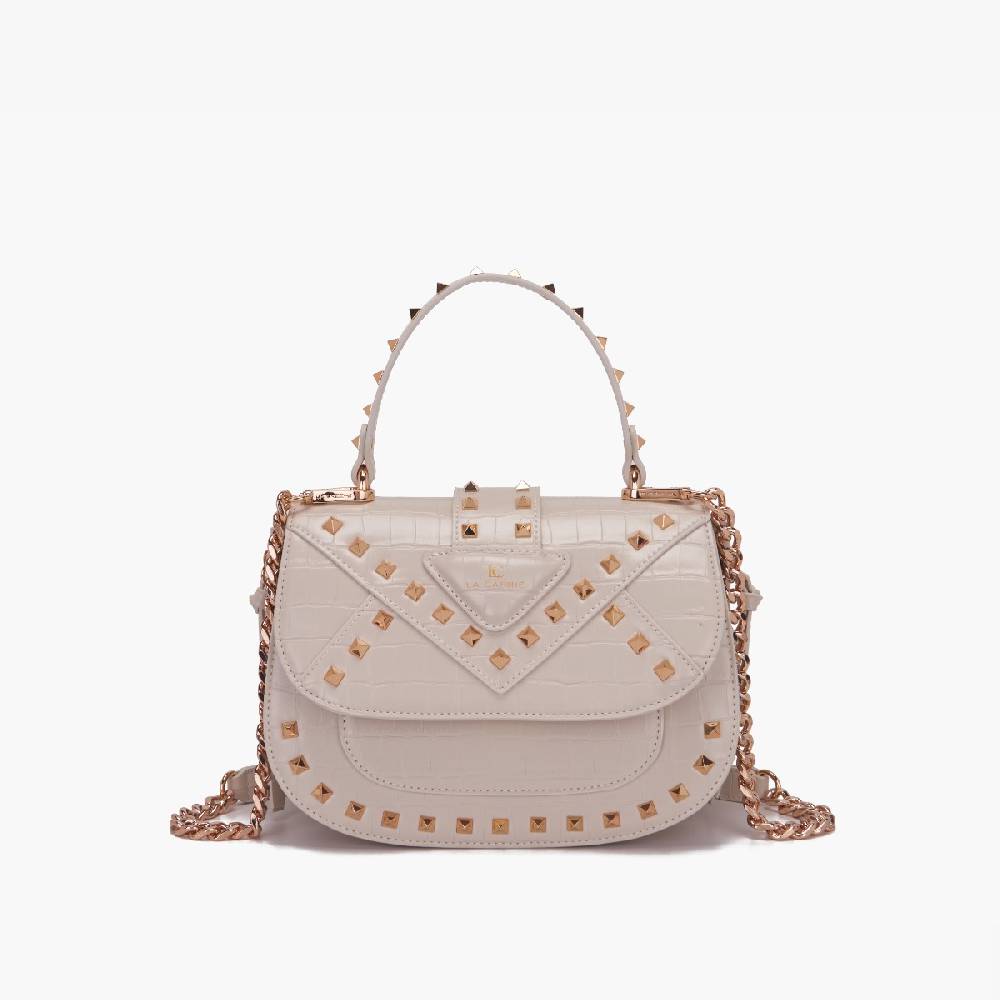 La Carrie BORSA A MANO THUNDER IVORY