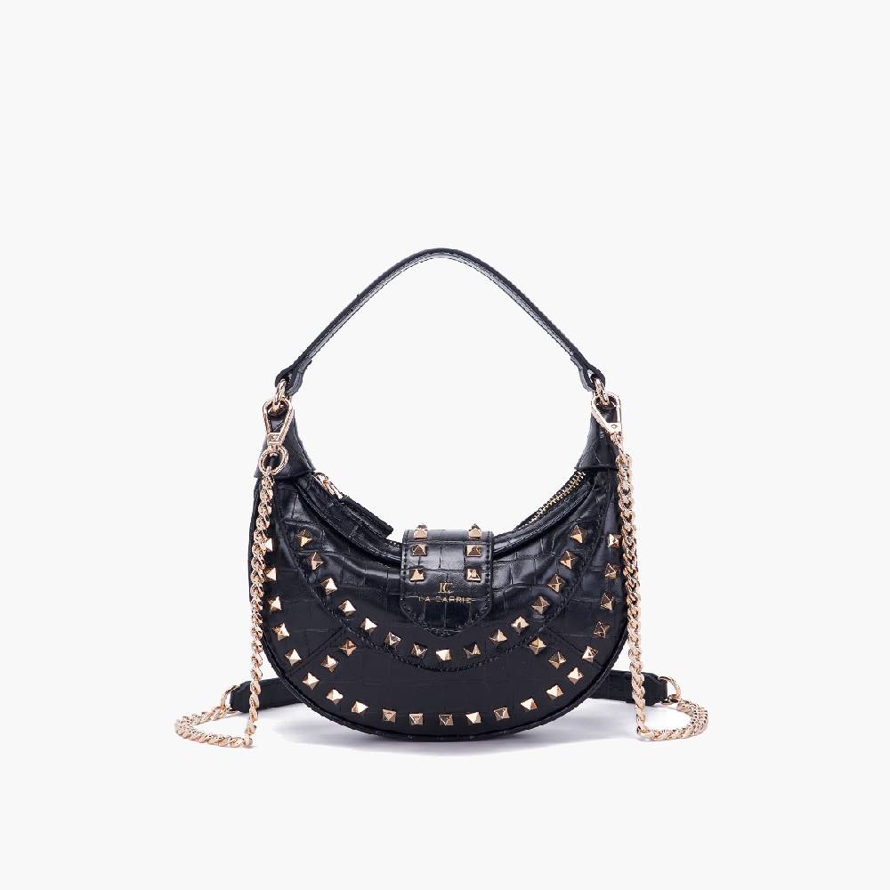 La Carrie BORSA A MANO THUNDER NERA