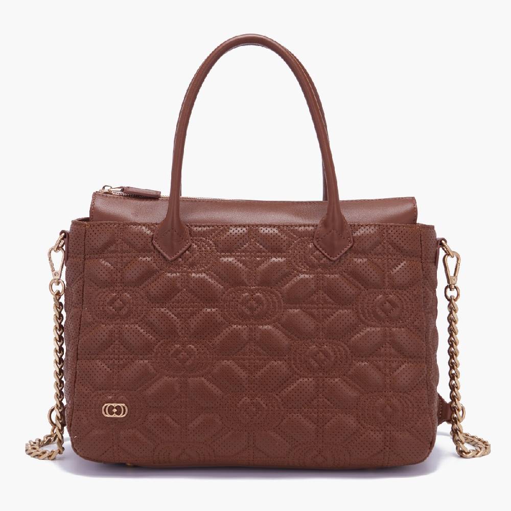 La Carrie BORSA A MANO TOUCHY CUOIO