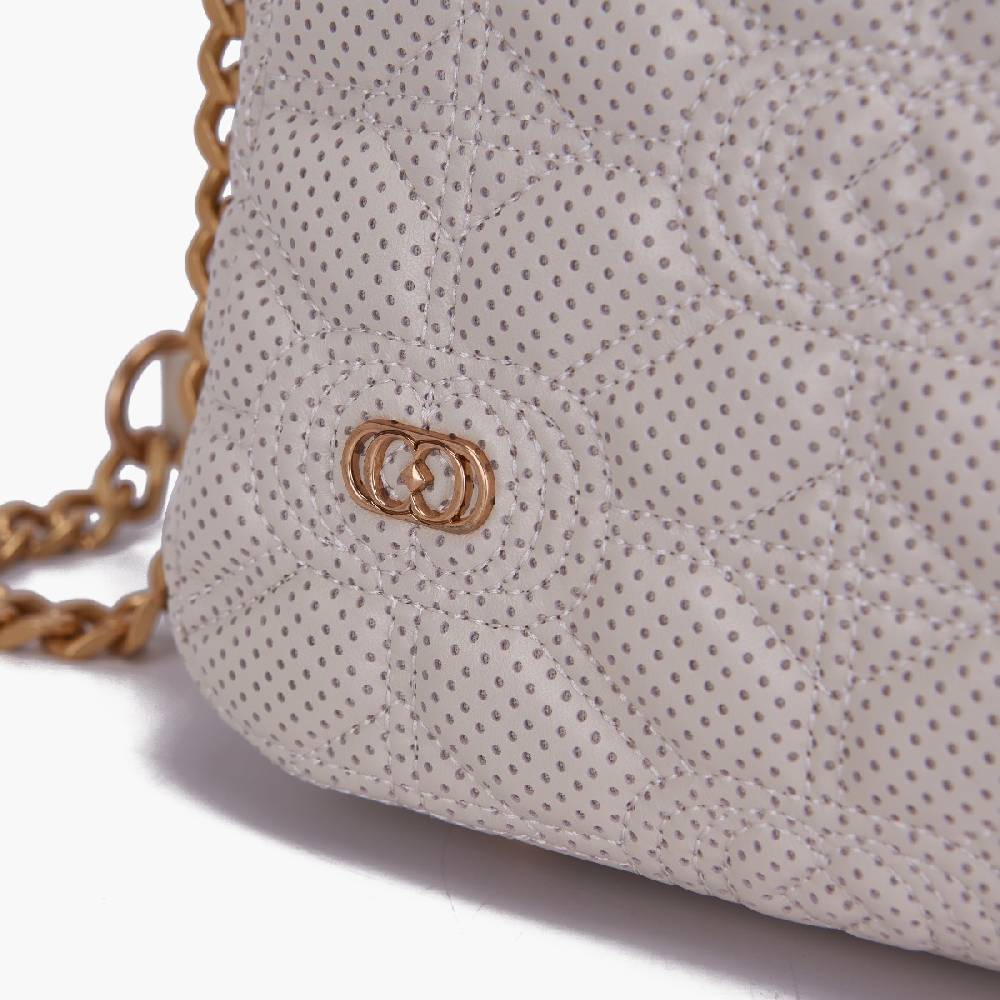 La Carrie BORSA A MANO TOUCHY IVORY