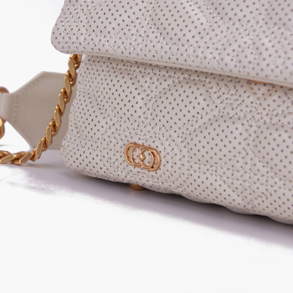 La Carrie BORSA A MANO TOUCHY IVORY