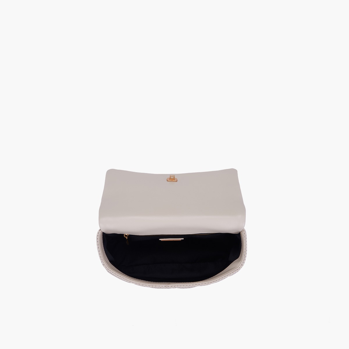 La Carrie BORSA A MANO TOUCHY IVORY