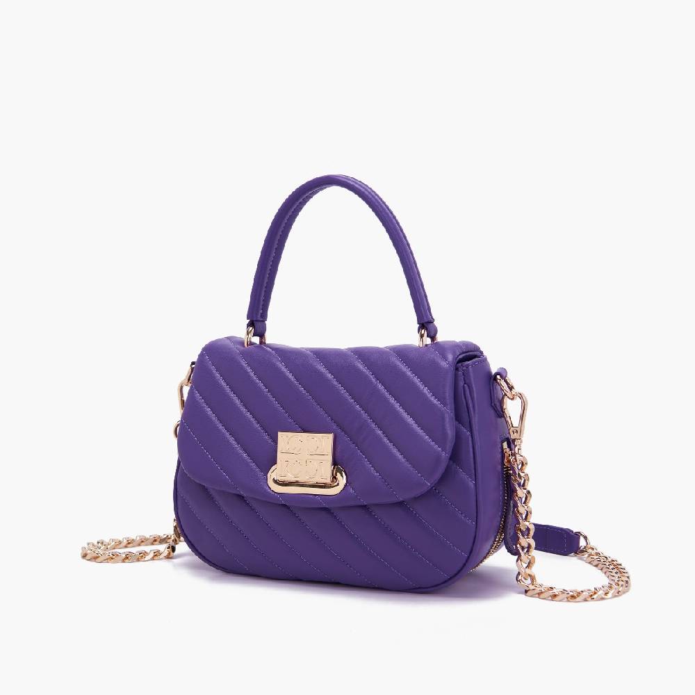 La Carrie BORSA A MANO TOUCHY VIOLET