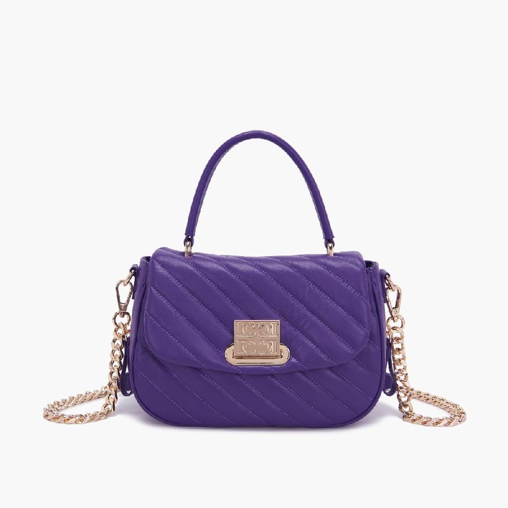 La Carrie BORSA A MANO TOUCHY VIOLET