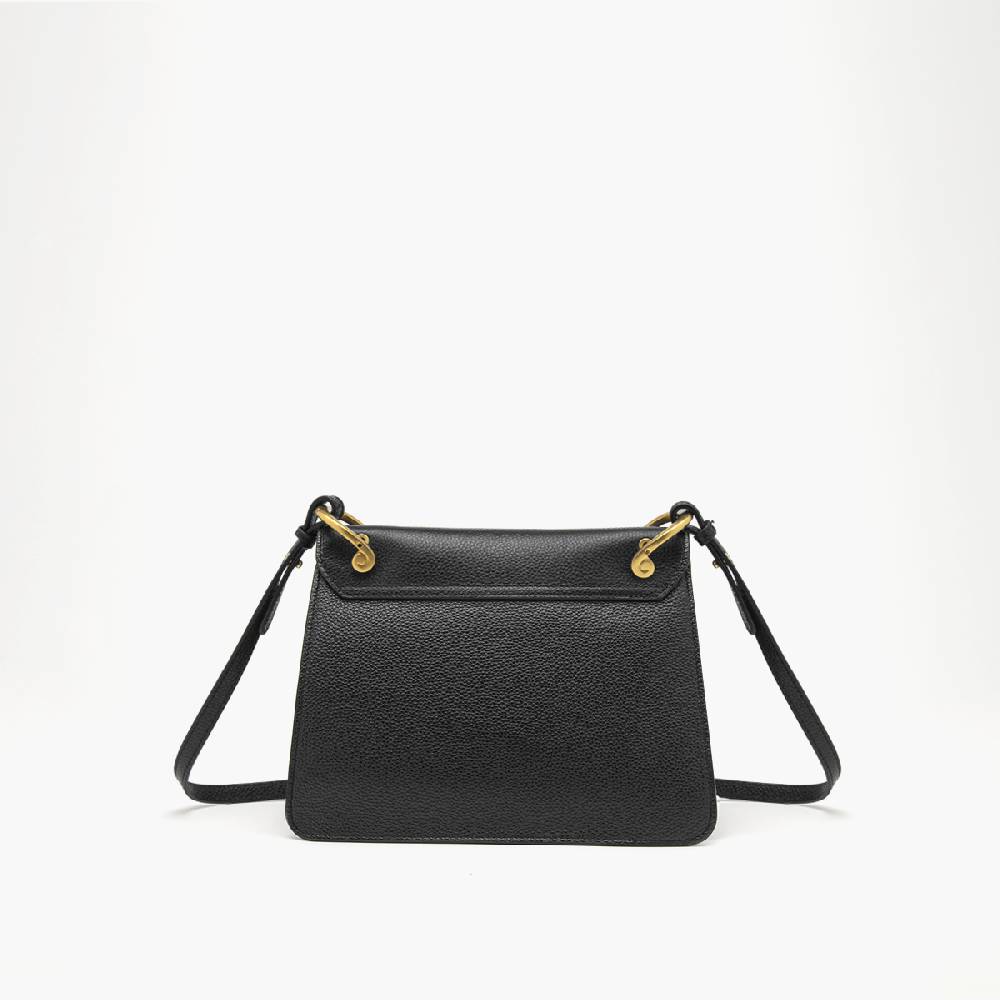 La Carrie BORSA A SPALLA DRILLED NERA