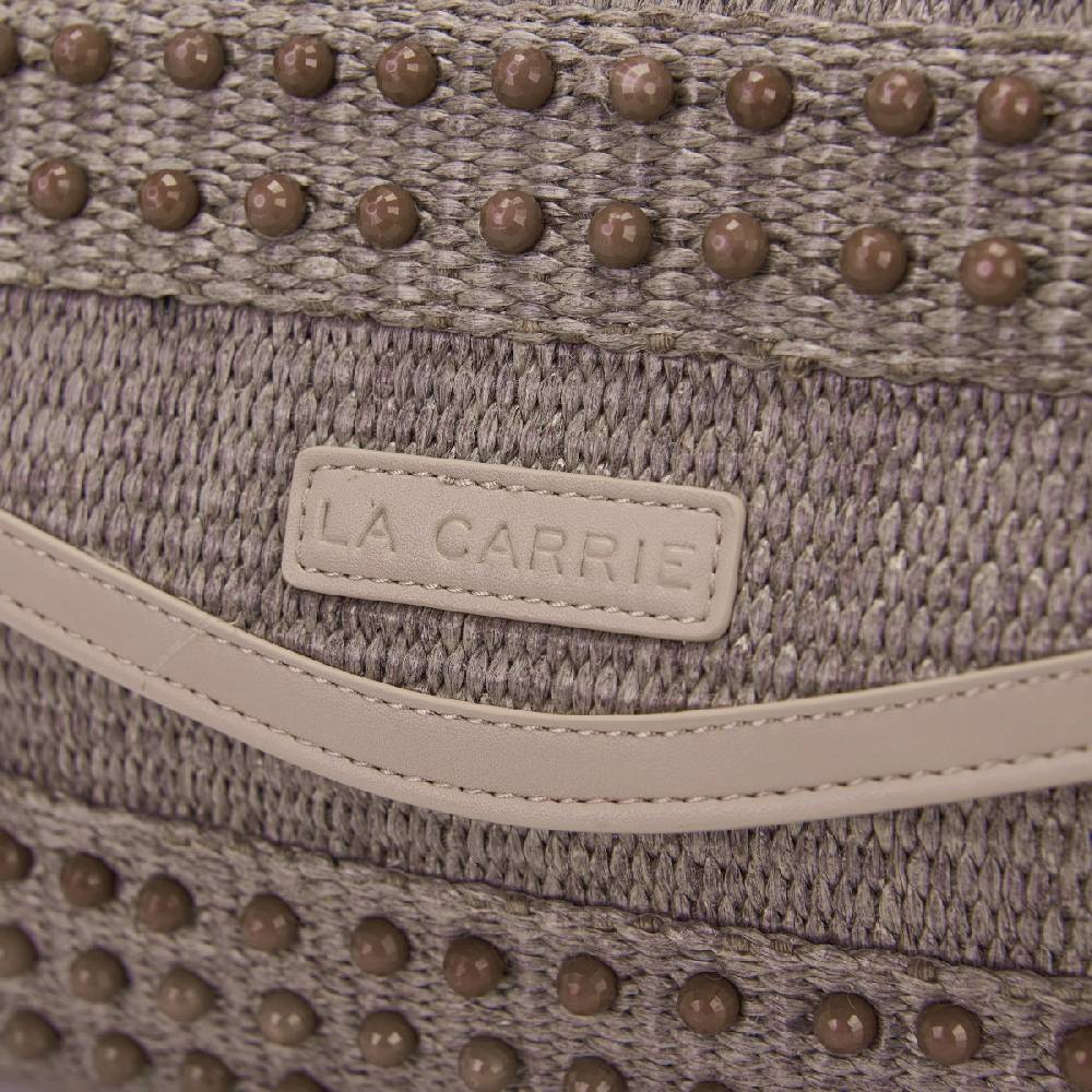 La Carrie BORSA A SPALLA MALIBU IVORY