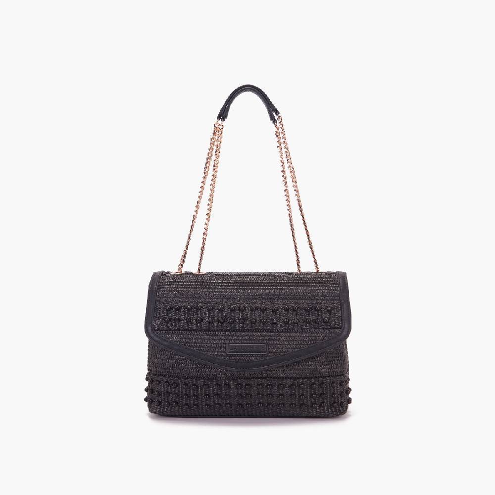 La Carrie BORSA A SPALLA MALIBU NERA