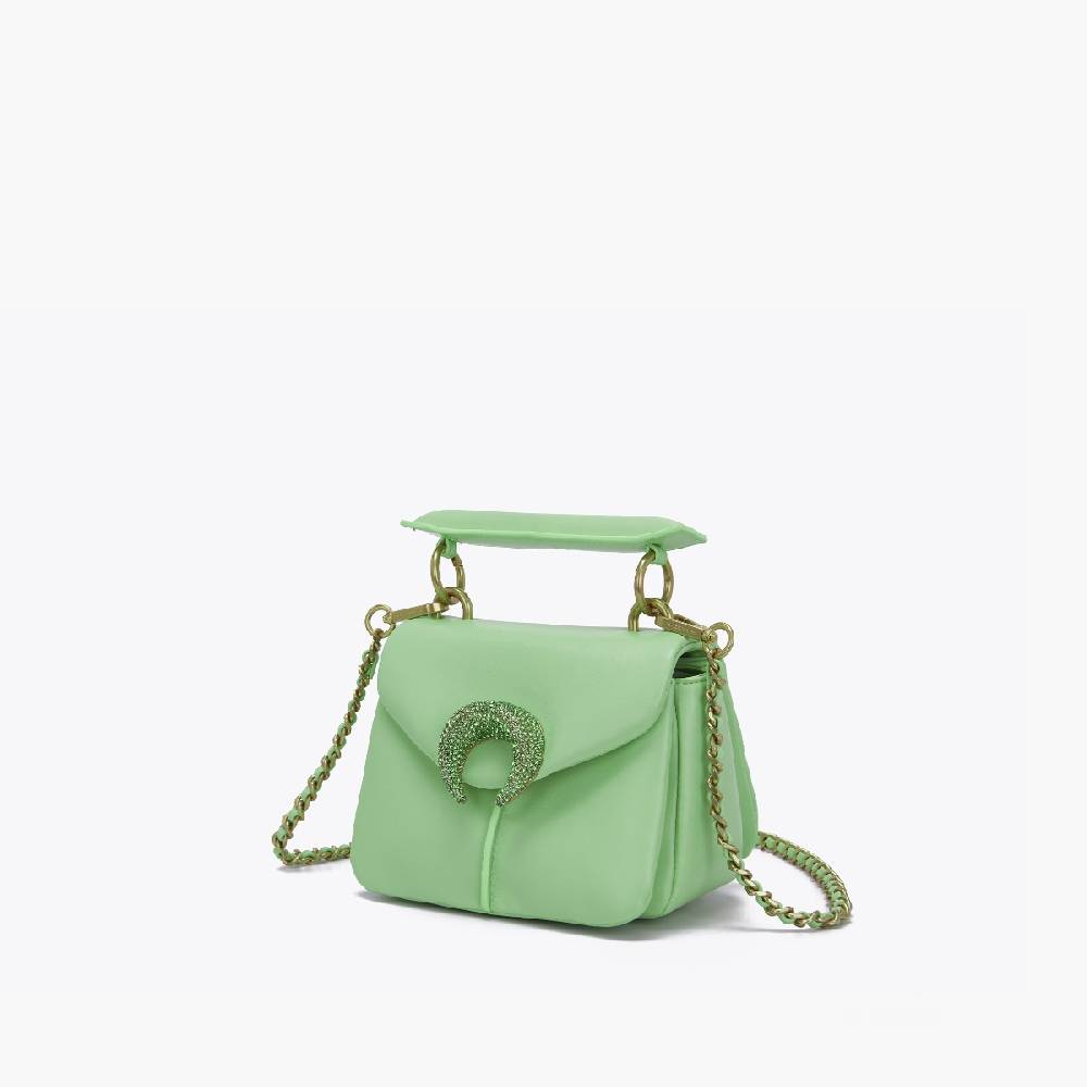 La Carrie BORSA A SPALLA MOONLIGHT LIME