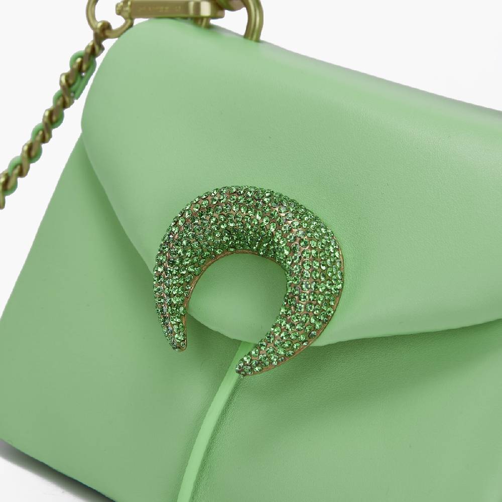 La Carrie BORSA A SPALLA MOONLIGHT LIME