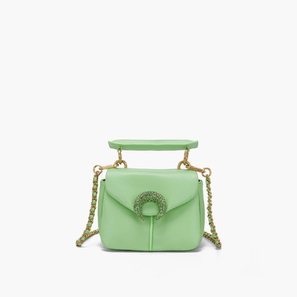 La Carrie BORSA A SPALLA MOONLIGHT LIME