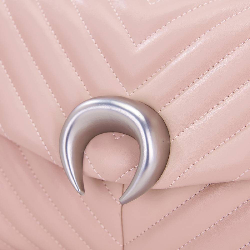 La Carrie BORSA A SPALLA MOONLIGHT PINK