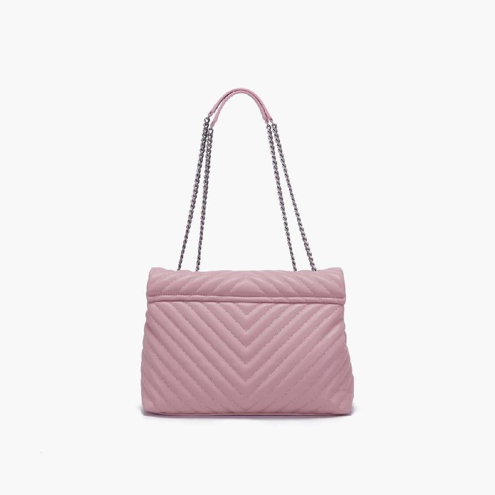 La Carrie BORSA A SPALLA MOONLIGHT PINK