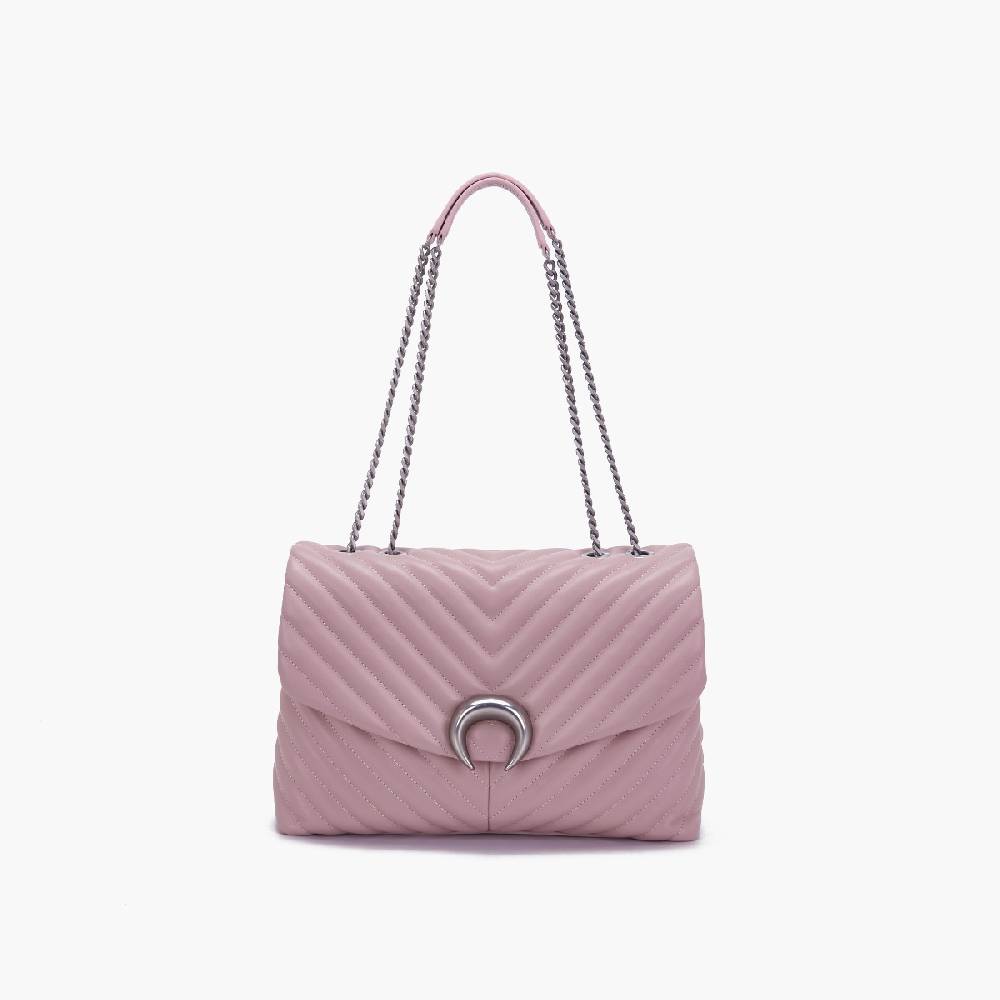 La Carrie BORSA A SPALLA MOONLIGHT PINK