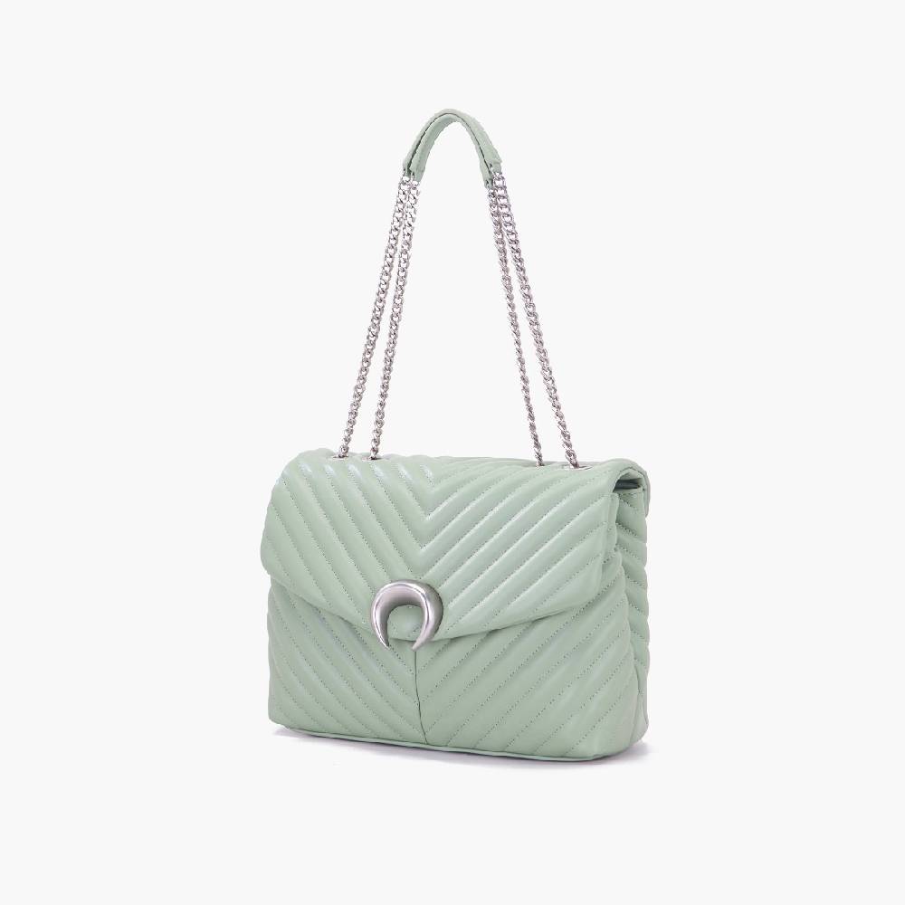 La Carrie BORSA A SPALLA MOONLIGHT SAGE